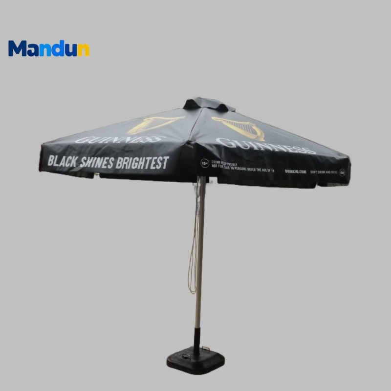 2m,3m garden parasol with customized logo printed