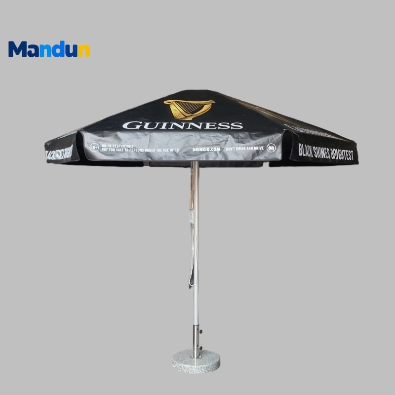 2m,3m garden parasol with customized logo printed