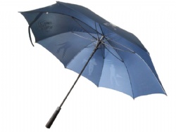 Straight golf umbrella with branded