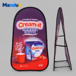 Custom Pop Up A-Frame Banner Display